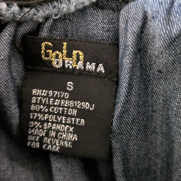 NWOT(Partial Tag) Denim Romper - Picture 10 of 10